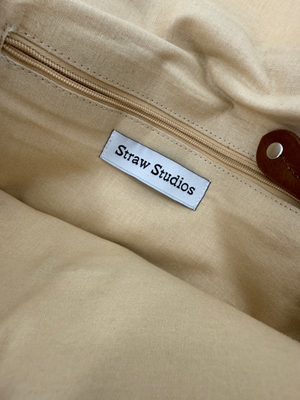 Straw Studios Bag Wm Woven Silver Chain Shoulder Purse Summer Preppy Boho - Picture 8 of 9